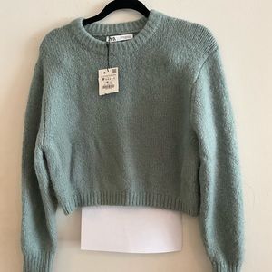 Zara Mint sweater NWT